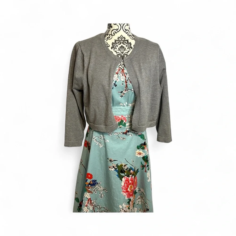 🌸 Vintage-Inspired Floral Midi Dress – Dress Tells (3XL) 🌸 - Picture 5 of 5